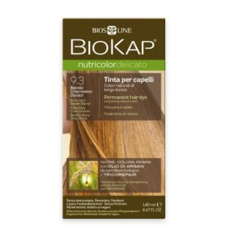 BIOKAP Barva na vlasy 9.3 Blond zlatá světlá 140ml