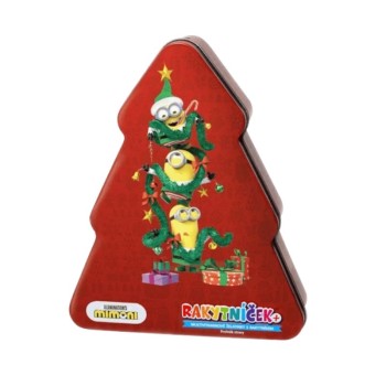 RAKYTNÍČEK+ želatinky Mimoni 50ks Stromeček 2025