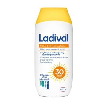 Ladival citlivá&normální pokožka mléko OF30 200ml