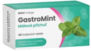 MOVit GastroMint Mátová příchuť žvýkací tbl.40