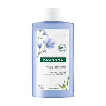 KLORANE Šampon s BIO lnem 400ml