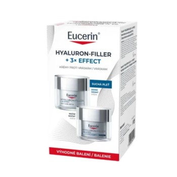 EUCERIN Hyaluron Filler +3xEffect duo denní SPF15 a noční krém 1x1 set