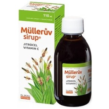 Dr.Müller Müllerův sirup s jitrocelem a vitaminem C 110ml