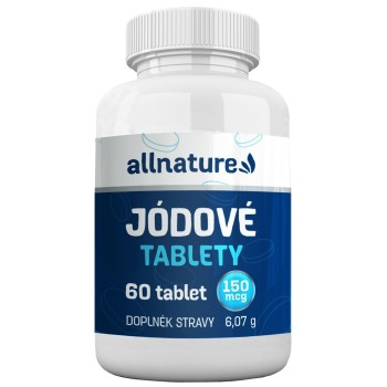 Allnature Jódové tablety 60tbl