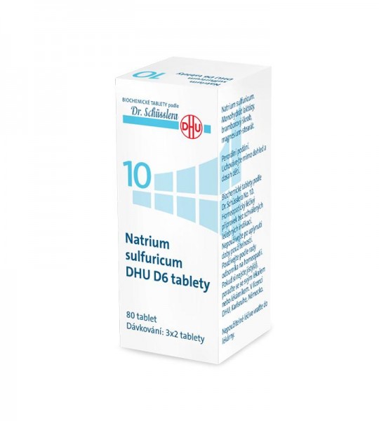 Natrium sulfuricum DHU D6 80 tablet