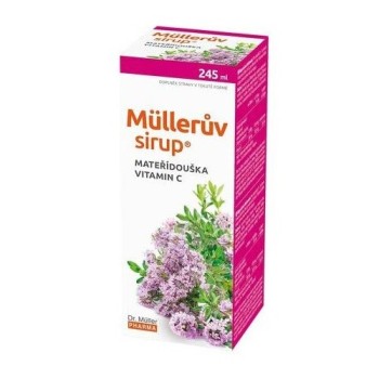 Dr.Müller Müllerův sirup s mateřídouškou a vitaminem C 245ml