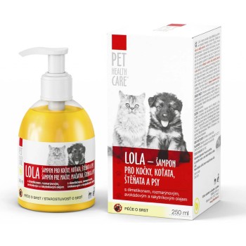 PET HEALTH CARE LOLA šampon kočky/psy s dávkovačem 250ml