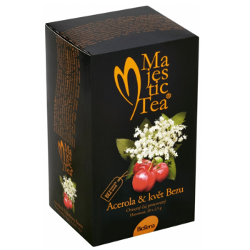 Čaj Majestic Tea Acerola+květ Bezu 20x2.5g