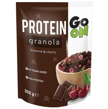 GO ON Proteinová granola brownie a cherry 300g