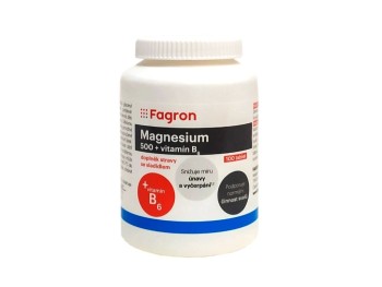 Fagron Magnesium 500 + Vitamin B6 100tbl