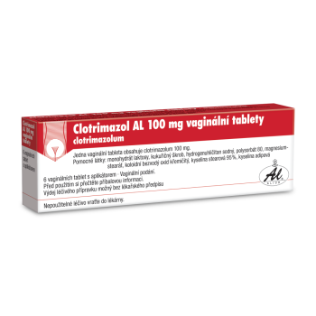 Clotrimazol AL 100 tbl.vag.6x100mg+apl.