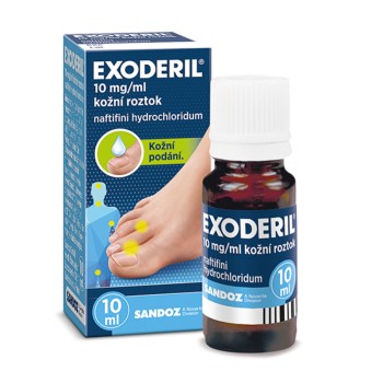 EXODERIL 10 mg/ml kožní roztok, 10 ml