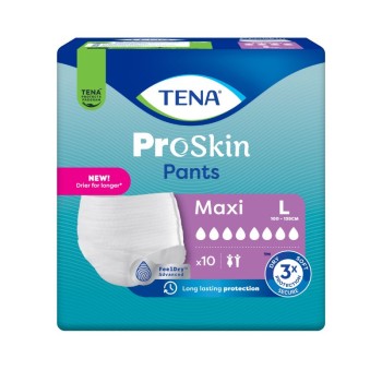 TENA Proskin Pants Maxi L Inkontinenční kalhotky 10ks