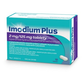 Imodium Plus 2mg/125mg tbl.nob.12 I