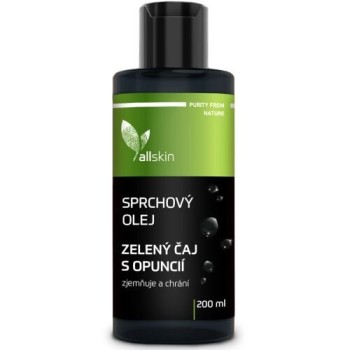 Allskin sprchový olej Zelený čaj s opuncií 200ml