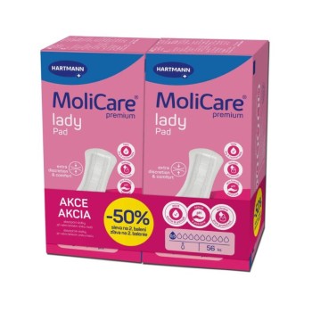 MoliCare Lady Pad ink.vložky 0.5kap.duopack 2x28ks