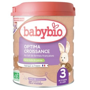 BABYBIO Optima 3 10m-3r 800g