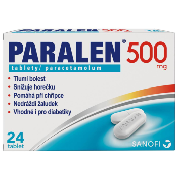 Paralen 500mg tbl.nob.24