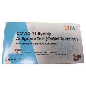 COVID-19 Rychlý Antigenní Test (Orální Tekutina) 1 ks