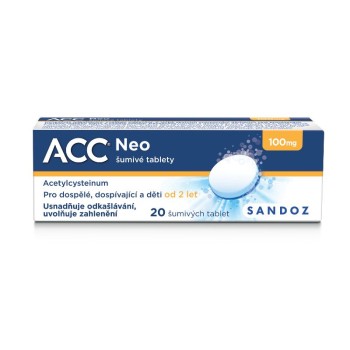 ACC NEO 100MG šumivé tablety 20