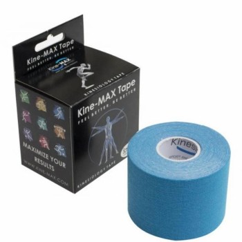 KineMAX Classic kinesiology tape modrá 5cmx5m