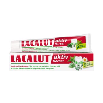 Lacalut Aktiv Herbal zubní pasta 75ml