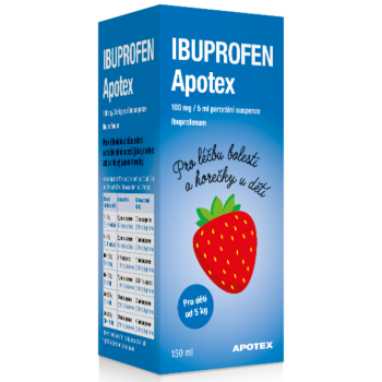 Ibuprofen Apotex 100mg/5ml por.sus.1x150ml