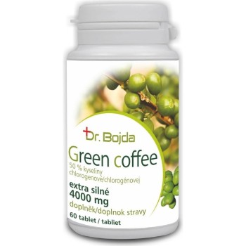 GREEN COFFEE zelená káva extra 4000mg tbl.60 Dr.Bojda