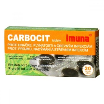 Carbocit 320mg/25mg/3mg tbl.nob.20