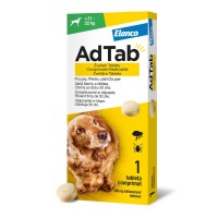 AdTab 450mg žvýkací tablety pro psy >11-22kg 1ks AdTab 450mg žvýkací tablety pro psy >11-22kg 1ks