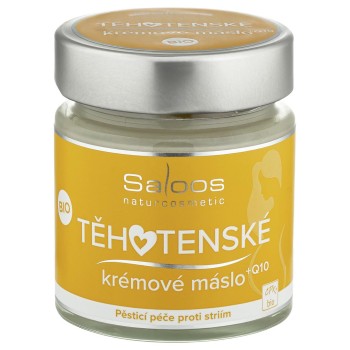 Saloos Těhotenské krémové máslo + Q10 BIO 110ml