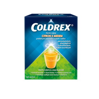 Coldrex Horký nápoj Citron med por.plv.sol.scc.10