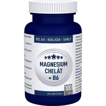 Magnesium chelát + B6 cps.2x100 dárkové balení 1+1