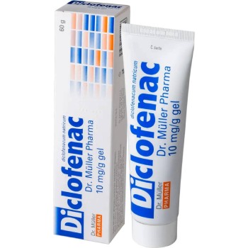 Diclofenac Dr.Müller Pharma 10mg/g gel 60g
