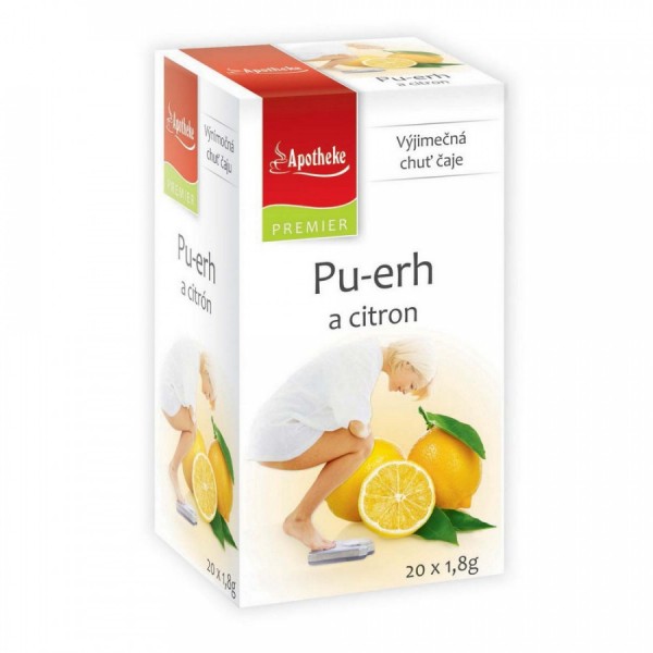 Apotheke Pu-erh a citron čaj 20x1.8g