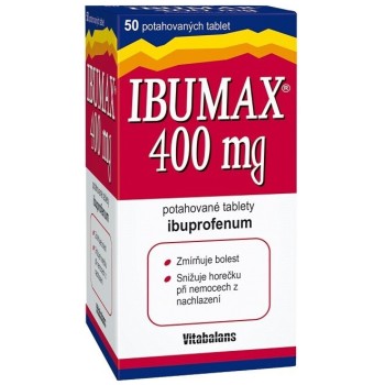 Ibumax 400mg potahované tablety 50ks