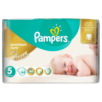 Pampers Premium Care 5 plenk.kalhotky 11-25kg 44ks