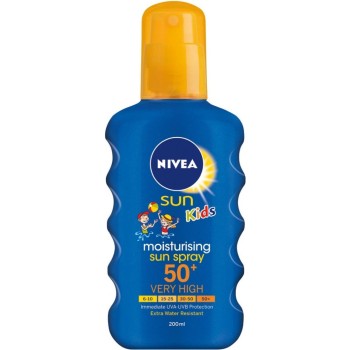 Nivea Sun dětský barevný sprej OF50 200ml
