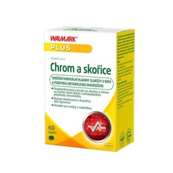 Walmark Chrom a skořice 60 tablet