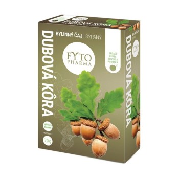 Bylinný čaj dubová kůra sypaný 70g Fytopharma