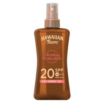 Hawaiian Tropic Glowing dry spray oil SPF20 200ml