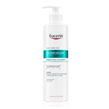Eucerin DermoPure CLINICAL exfoliační čisticí gel na obličej a tělo 400ml