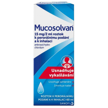 Mucosolvan 15mg/2ml por.sol./inh.sol.60ml