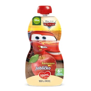 Hami Disney Cars jablíčko kapsička 110g 6M+