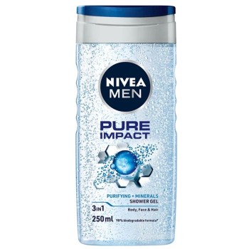 Nivea Men Sprchový gel Pure Impact 250ml