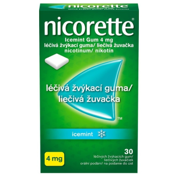 Nicorette Icemint Gum 4mg gum.mnd.30