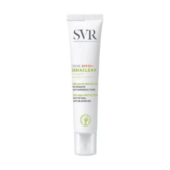 SVR Sebiaclear Cr.SPF50+ Krém proti nedokonal.40ml