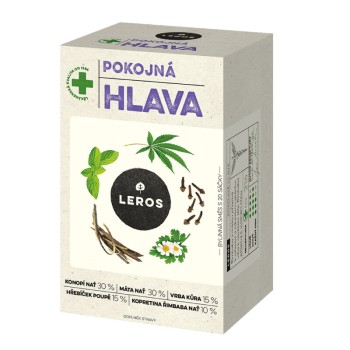 LEROS Pokojná hlava čaj 20x1.5g