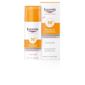 Eucerin Sun Pigment Control Emulze na obličej s depigmentačním účinkem SPF50+ 50ml