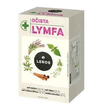 LEROS Očista lymfa čaj 20x1.5g